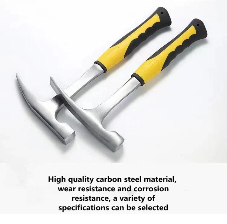 High Quality Carbon Steel Geological Prospecting Rock-Pick Hammer 22oz Mining Hammer