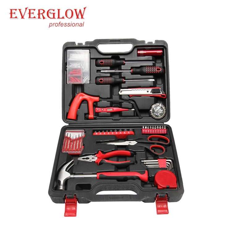 158PCS Professional Repair Household Hand Tool Kit with Blow Case Tools Se