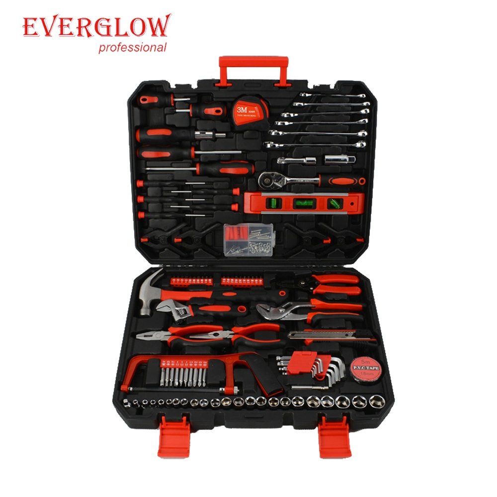 158PCS Professional Repair Household Hand Tool Kit with Blow Case Tools Se