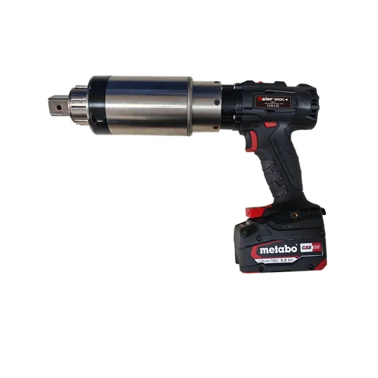 Cordless Intelligent Torque Sensor 3% Accuracy Compact Size Battery Torque Wrench