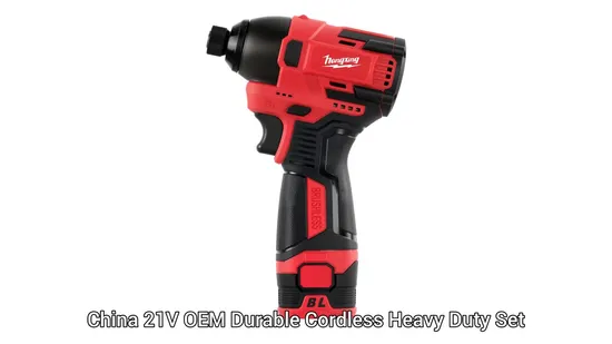 21V OEM China Portable Automotive High Torque Kit Brushless Cordless Impact Wrench ODM